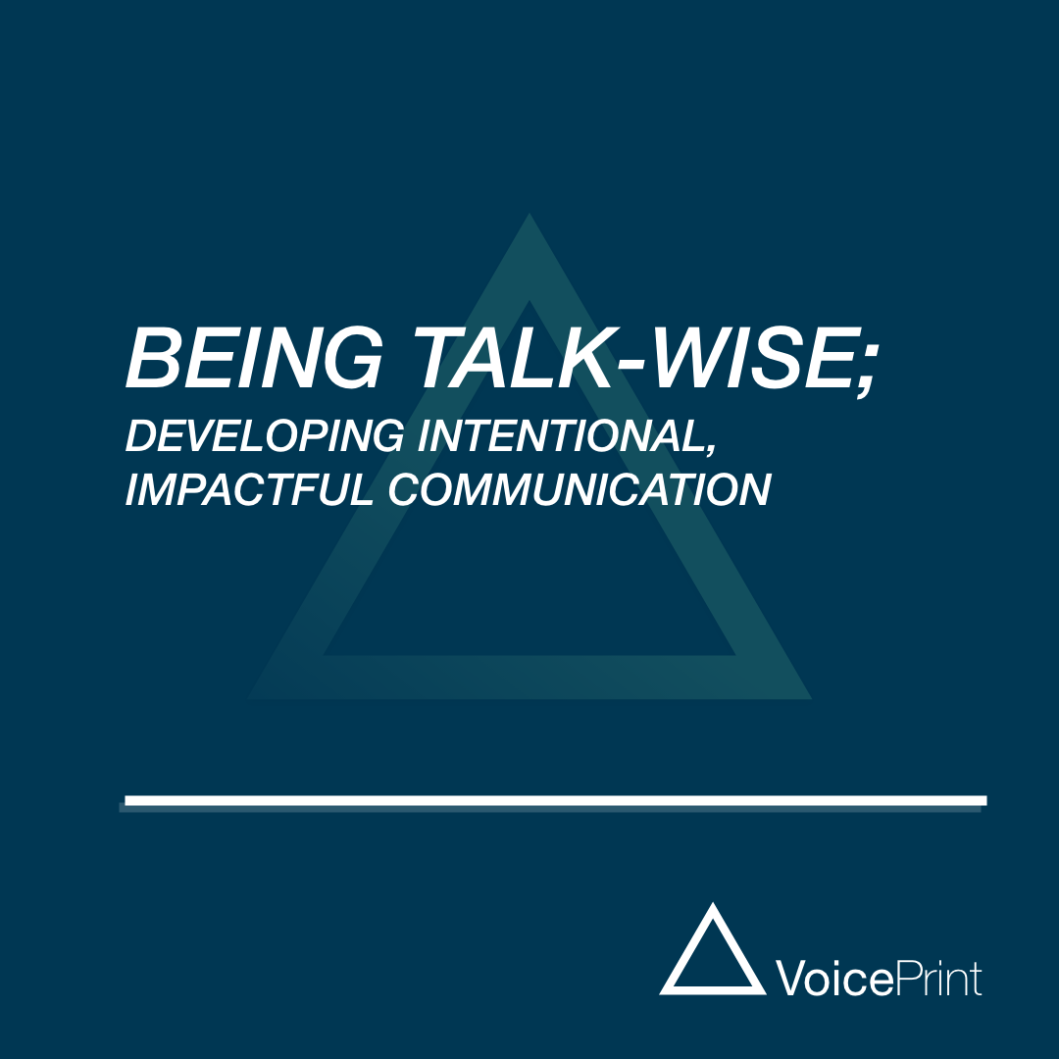 Being talkwise course